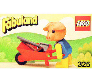 LEGO Percy Pig mit his Barrow 325-2