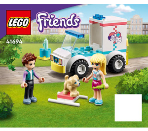 LEGO Pet Clinic Ambulance 41694 Istruzioni