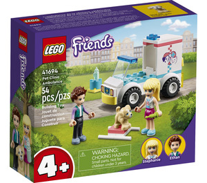 LEGO Pet Clinic Ambulance Set 41694 Packaging