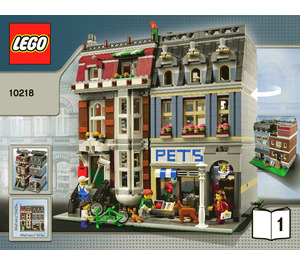 LEGO Pet Shop Set 10218 Instructions