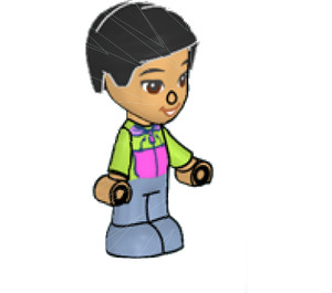 LEGO Peter (Micro Doll) with Open Mouth Minifigure