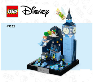 LEGO Peter Pan & Wendy's Flight over London Set 43232 Instructions