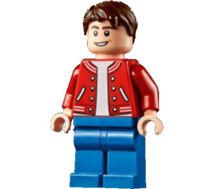 LEGO Peter Parker mit Rot Jacke Minifigur