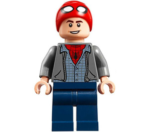 LEGO Peter Parker con Spider-Hombre Gorra Minifigura