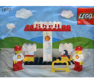 LEGO Petrol Pumps et Garage Staff 1470