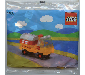 LEGO Petrol Tanker 1468 Packaging