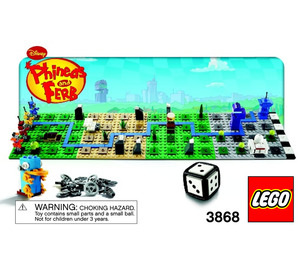 LEGO Phineas and Ferb Set 3868 Instructions