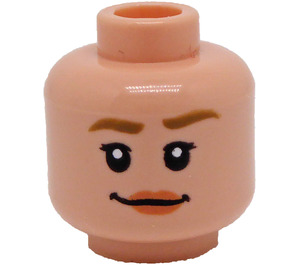 LEGO Phoebe Buffay Head (Recessed Solid Stud) (3626 / 77728)