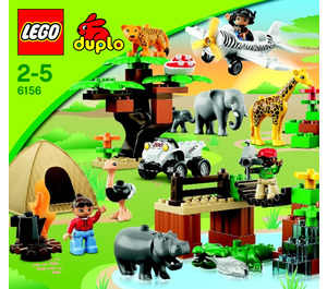 LEGO Photo Safari Set 6156 Instructions