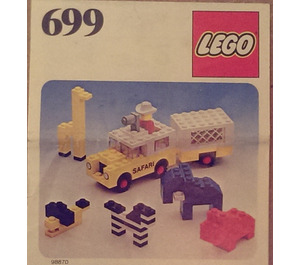 LEGO Photo Safari Set 699-1 Instructions