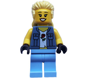 LEGO Photographer med Lang Mullet Minifigur