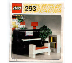 LEGO Piano Set 293 Instructions