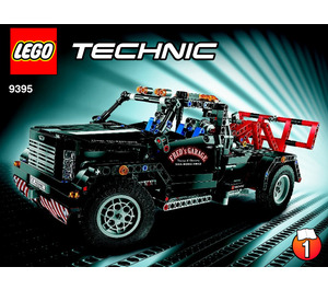 LEGO Pick-Up Tow Truck Set 9395 Instructions