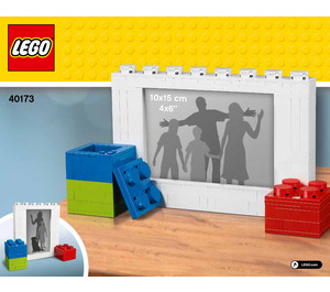 LEGO Picture Frame Set 40173 Instructions