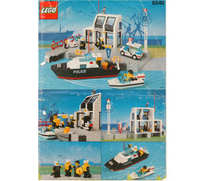 LEGO Pier Polizei 6540 Instructions