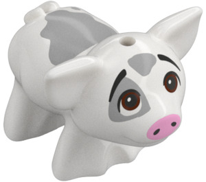 LEGO Pig met Grijs en Groot Bruin Doe Ogen (67994)