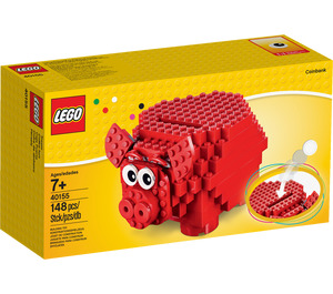LEGO Piggy Coin Bank 40155 Packaging