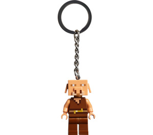 LEGO Piglin Schlüssel Kette (854244)