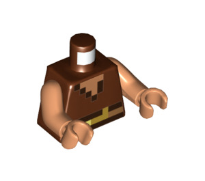 LEGO Piglin Minifig Torso (973 / 76382)