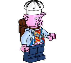 LEGO Pigsy - Ryggsekk Minifigur