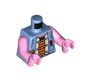 LEGO Pigsy Vest Torso over Striped Tank Top (973 / 76382)
