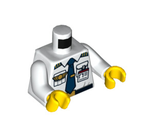 LEGO Pilot Minifig Torso (973 / 76382)