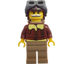 LEGO Pilot Figurine