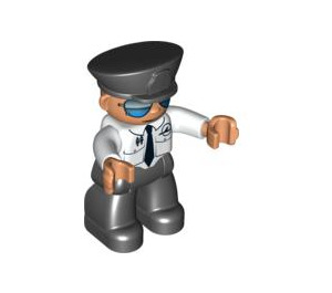 LEGO Pilot med Solbriller Duplo figur