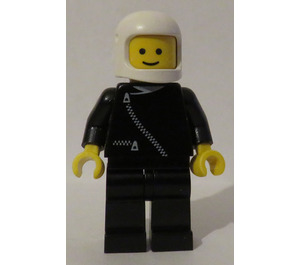 LEGO Pilot with Zipper and Helmet Minifigure