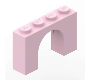 LEGO Pink Arch 1 x 4 x 2 (6182)