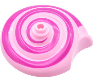 LEGO Pink Belville Snail Shell with Spiral (44514 / 45167)