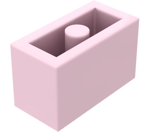 LEGO Pink Brick 1 x 2 with Bottom Tube (3004 / 93792)