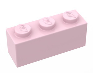 LEGO Pink Brick 1 x 3 (3622 / 45505)