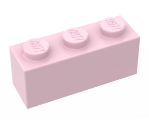 LEGO Rosa Backstein 1 x 3 (3622 / 45505)