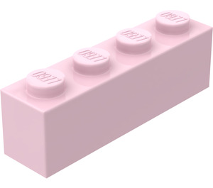 LEGO Rosa Backstein 1 x 4 (3010 / 6146)