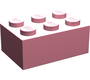 LEGO Roze Steen 2 x 3 (3002)