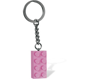 LEGO Pink Brique Clé Chaîne (852273)