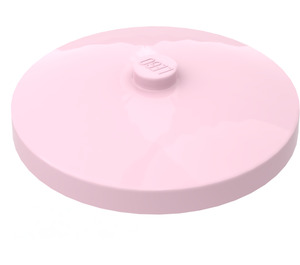 LEGO Pink Dish 4 x 4 (Solid Stud) (3960 / 30065)