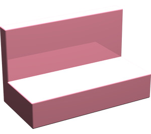 LEGO Pink Panel 1 x 2 x 1 with Square Corners (4865 / 30010)