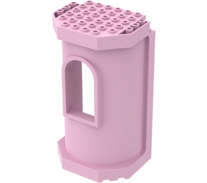 LEGO Pink Panel 6 x 8 x 12 Tower with Window (33213)