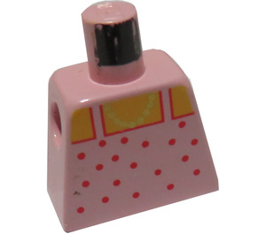 LEGO Pink Pink Top Town Torso without Arms (973)