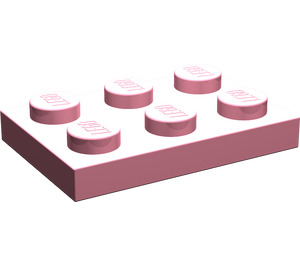 LEGO Pink Plate 2 x 3 (3021)