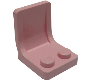 LEGO Pink Seat 2 x 2 without Sprue Mark in Seat (4079)