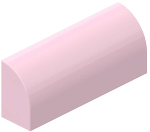 LEGO Pink Slope 1 x 4 Curved (6191 / 10314)
