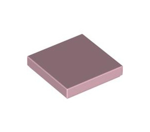 LEGO Pink Tile 2 x 2 with Groove (3068)