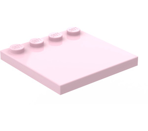 LEGO Rose Tuile 4 x 4 avec Goujons sur Bord (6179)