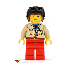 LEGO Pippin Reed with Brown Helmet Minifigure