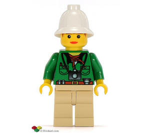 LEGO Pippin Reed med hvid Hjelm Minifigur