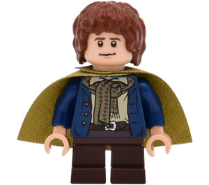 LEGO Pippin mit Olive Grün Umhang Minifigur