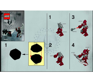 LEGO Piraka & Catapult Set 6936 Instructions